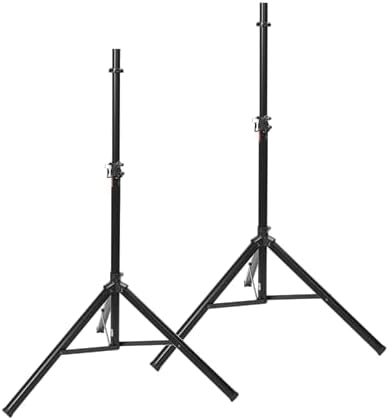 JBL Professional Aluminum Tripod Speaker Stand with Secure Locking Pin and 150 lbs Load Capacity (JBLTRIPOD-MA)