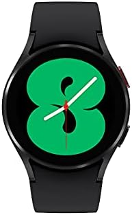 Samsung Galaxy Watch 4 40mm Smartwatch with ECG Monitor Tracker for Health Fitness Running Sleep Cycles GPS Fall Detection LTE US Version, Black (Renewed)