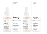 The Ordinary Lactic Acid 5% + Ha 2% 30ml - A Mild Lactic Acid Superficial Peeling Formulation (Pack of 2)