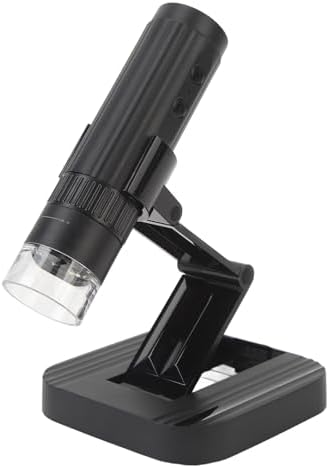 1000X USB Digital Microscope, 1080P HD 8 LED Handheld Microscope Camera with One Record for Circuit Board Portable and Rechargeable, Expand View on Computer
