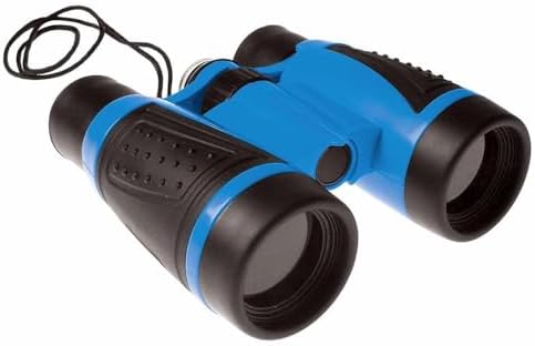 Educational Insights GeoSafari Compass Binoculars, Built-In Compass, Lightweight, Durable, Easy to Use For Kids (5274)