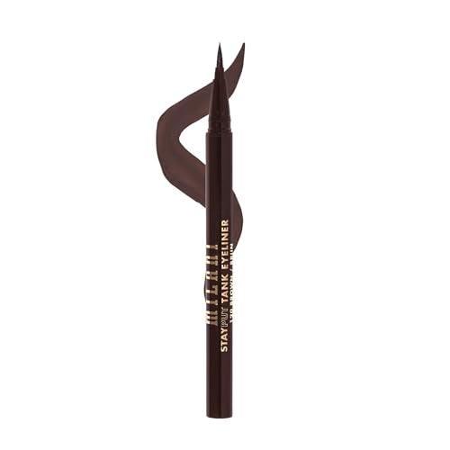 Milani The Tank Liquid Eyeliner - No-Skip Liquid Eyeliner Pen, Waterproof Formula, Makeup Pen, Long Lasting & Smudgeproof - 120 Brown