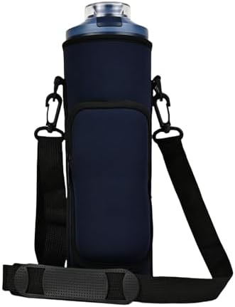 Blast Max Portable Blender Storage Case Bag with Shoulder Strap Compatible With Ninja Blast Max Portable Blender BC251NV/BC251GY/BC251MT/BC251PK/BC251LD/BC251IV (Navy blue)