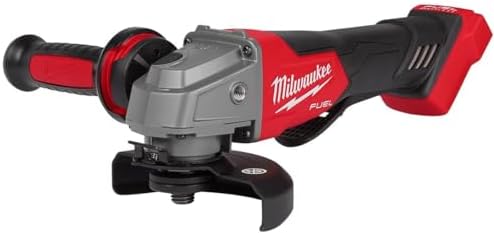 Milwaukee 2880-20 M18 FUEL Brushless Lithium-Ion 4-1/2 in. / 5 in. Cordless Small Angle Grinder with No-Lock Paddle Switch (Tool Only)