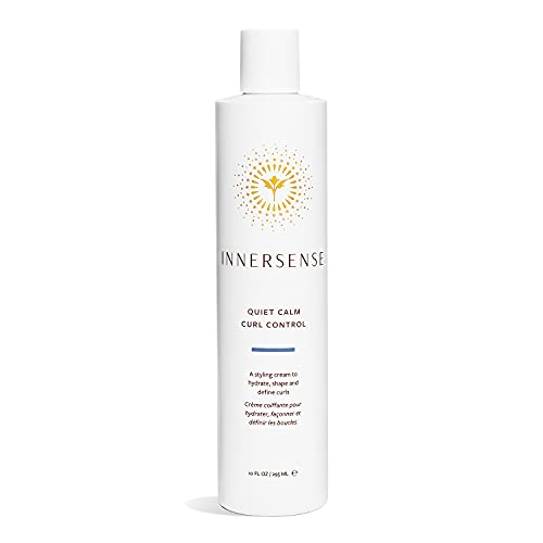 INNERSENSE Organic Beauty - Natural Quiet Calm Curl Control | Non-Toxic, Cruelty-Free, Clean Haircare (Full Size, 10 fl oz | 295 ml)