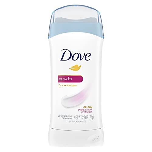 Dove Antiperspirant Deodorant, Powder 2.6 Ounce (Pack of 6)