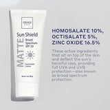 Obagi Sun Shield Matte Broad Spectrum SPF 50 Sunscreen, 3 oz Pack of 1