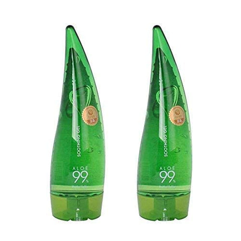 Holika Holika 99% Aloe Soothing Gel 250ml (2 Pack)