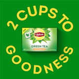 Lipton Decaffeinated Green Tea Bags, Unsweetened Teabags for Decaf Hot Tea or Decaf Iced Tea with Flavonoids, 240 Total Tea Bags (40ct - Pack of 6)