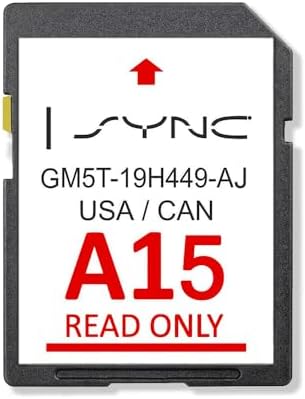 2024 Latest Version A15 Navigation Updated Sd Card Compatible with Ford/Lincoln, Updated Roads USA and Canada Navigation System