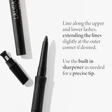 LAURA GELLER NEW YORK INKcredible Gel Eyeliner - After Midnight - Waterproof Smudge-proof Eyeliner Pencil - Built in Sharpener