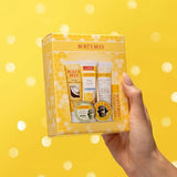 Burt's Bees Mothers Day Gifts for Mom, Timeless Minis Gifts Set, 6 Products - Original Beeswax Lip Balm, Coconut Foot Cream, Milk Honey Body Lotion, Deep Cleansing Cream, Res-Q Ointment & Hand Salve