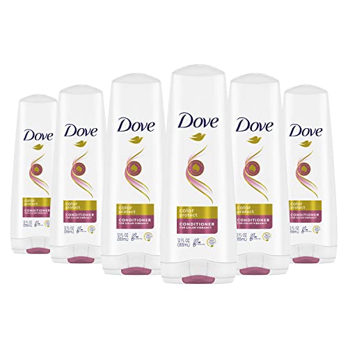 Dove Nutritive Solutions Color Care Hair Conditioner for Color Treated Hair Color Protect Long Lasting Color Vibrancy 12 oz, Pack of 6