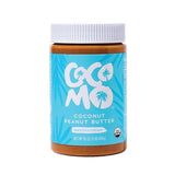 Cocomo Coconut Peanut Butter, Organic Peanut Butter, Naural, Gluten Free, Vegan, High Protein, Healthy Snack, Smooth and Creamy Spread, 16oz