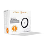 Clarisonic Sensitive Facial Cleansing Brush Head Replacement for Mia 1, Mia 2, Mia Fit, Alpha Fit, Smart Profile Uplift, 4 Count