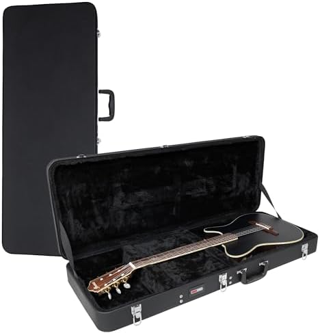 Gator Cases Hard-Shell Wood Case for the Ibanez Tim Henson TOD and FRH Nylon String Guitars; (GWE-TODFRHN)