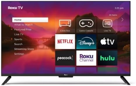 Roku 50" Select 4K LED Smart TV Streaming Capability, TV Apps, Wi-Fi 50R4A4