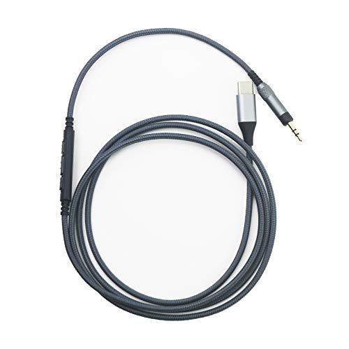 NewFantasia USB C Audio Cable Compatible with Bose 700, QC25 QC35II QC35 QC45, Headphone, Remote Volume Mic Compatible with iPhone 15/16/Pro/15 Plus/iPad