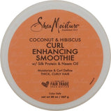 SheaMoisture Curl Enhancing Smoothie Hair Cream for Thick, Curly Hair Coconut and Hibiscus Sulfate Free and Paraben Free Curl Cream 20 oz