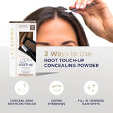 Clairol Root Touch-Up Temporary Concealing Powder, Medium Brown Hair Color, Pack of 3