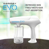 GAMMA+ Evo Nano Mister Cordless Portable Water Sprayer, Disinfect Mist, USB-C Rechargeable for Barber, Salon, Home Use, White