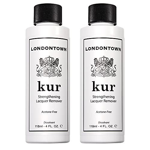 LONDONTOWN kur Strengthening Nail Lacquer Remover, Acetone Free