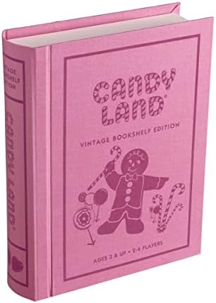 WS Game Company Candy Land Vintage Bookshelf Edition, Multi, For 2 to 4
