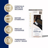 Clairol Root Touch-Up Temporary Concealing Powder, Dark Brown Hair Color, Pack of 3