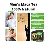 Men’s Maca Herbal Tea - 100% Natural Ingredients - Boosts Energy and Fights Fatigue - Supports Immune System and Digestion - Promotes Healthy Cells