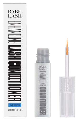 Babe Original Babe Lash Enhancing Conditioner - Conditioning Serum for Eyelashes, with Peptides and Biotin, Promotes Fuller & Thicker Looking Lashes, Companion to Essential Lash Serum
