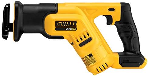 DEWALT 20V MAX Cordless Reciprocating Saw, Compact, Variable Speed, LED Light, Bare Tool Only (DCS387B)