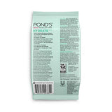 Pond's Vitamin Micellar Makeup Remover Wipes for Dry Skin, Skin Care Hydrating Aloe Vera Daily Face Wipes Remove Dirt, Waterproof Makeup, 25 Count, 4 Pack