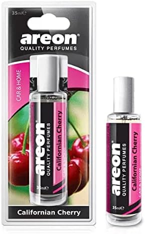 Areon CAR Perfume 35 ml I Car & Home Air Freshener Spray I I Californian Cherry Scent I (Pack of 2)