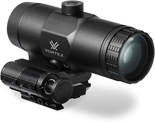 Vortex Optics VMX-3T 3X Red Dot Sight Magnifier with Built-in Flip Mount