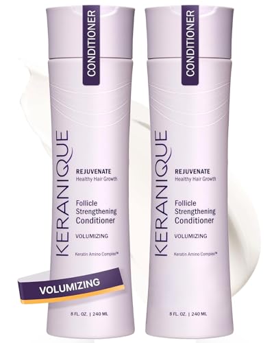 Keranique Volumizing Keratin Conditioner, 8 fl. oz. (2 Pack)