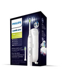 PHILIPS Sonicare ProtectiveClean 6500 Rechargeable Electric Power Toothbrush with Charging Travel Case and Extra Brush Head, White, HX6462/05