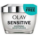 Olay Sensitive Face Moisturizer Cream with Colloidal Oatmeal Skin Protectant - Fragrance Free - 1.7oz