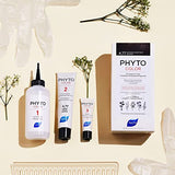 PHYTO Phytocolor Permanent Hair Color, 5.7 Light Chestnut Brown, with Botanical Pigments, 100% Grey Hair Coverage, Ammonia-free, PPD-free, Resorcin-free, 0.42 oz.