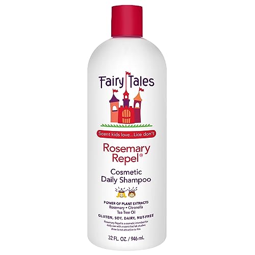 Fairy Tales Rosemary Repel Daily Kids Shampoo– Kids Like the Smell, Lice Do Not, 32 fl oz. (Pack of 1)