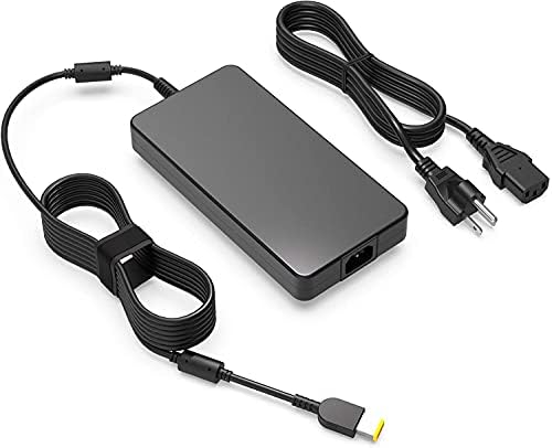 AC Adapter Charger Fit for Lenovo 230W Laptop, Legion 5 7 5P C7 S7, Thinkpad P1 P73 P53 P72, (UL Safety Certified), Slim tip, 230W, Extended Power Cord（10ft）