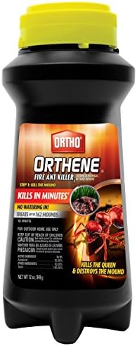 Ortho Orthene Fire Ant Killer1, Kills the Queen, Destroys up to 162 Mounds, Begins Working in 60 minutes, 12 oz.