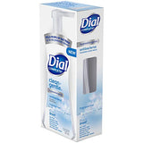 Dial Complete Clean + Gentle Antibacterial Foaming Hand Wash, Fragrance Free, 7.5 fl oz, 8 Count Case