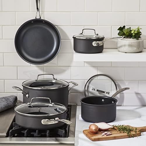 Cuisinart 67P-9 Home Gourmet Hard Anodized 9-Pc Set Black