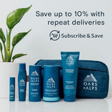 Oars + Alps Men's Moisturizing Body and Face Wash, Skin Care Infused with Vitamin E and Antioxidants, Sulfate Free, Fresh Ocean Splash, 2 Pack