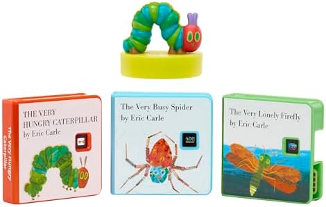 Little Tikes Story Dream Machine World of Eric Carle The Very Story Collection, Storytime Book Set, DreamWorks Animation, Audio Play Character, Learning Toy Gift Toddlers & Kids Ages 3+