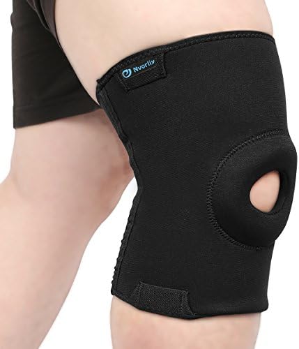 Nvorliy Plus Size Knee Compression Sleeve, Knee Brace for Large Legs Medical Support for Knee Pain Relief, Arthritis, Sports Exercise, Injury & Post-Surgery Recovery, Fit Men and Women (4XL)