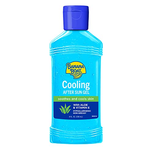 3x Banana Boat Cooling After Sun Gel w/ Aloe & Vitamin E Soothes & Cools Skin