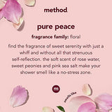 Method Body Wash, Pure Peace, Paraben and Phthalate Free, 18 oz (Pack of 6)