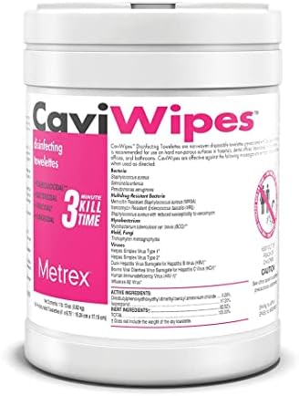 CaviWipes - 6" x 6 3/4" Large (160)