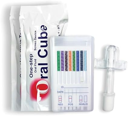 10 Panel Test Oral Saliva Screening Kit – Rapid Home Mouth Swab Test Kit Multi Screening Screen Kit Ideal for Home Use